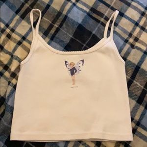 BRANDY MELVILLE cream fairy top LITERALLY brandnew